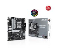 Asus PRIME B650M-K AMD AM5 DDR5 6400 DP VGA 2xM2 USB3.2 AURA RGB mATX M.2 soğutma